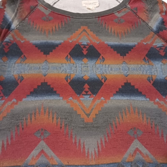 Vintage Denim & Supply Ralph Lauren Southwest Aztec Print Sweatshirt - Picture 5 of 12